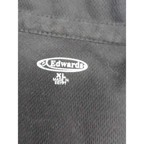 Edwards Harley Davidson of Dallas Motorcycle Black Polo Shirt XL - Picture 8 of 10